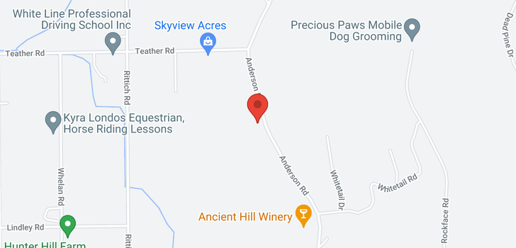map of 5290 Anderson Road